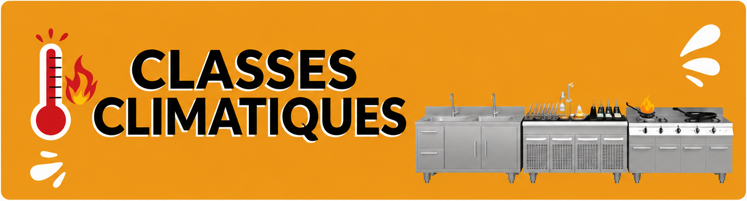 Comprendre les classes climatiques des appareils frigorifiques professionnels